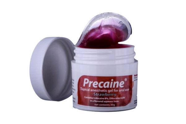 Precaine® topical anesthetic gel for fast dental pain relief