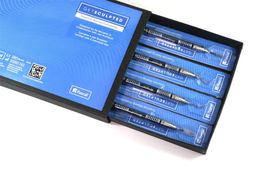 Complete Get Sculpted® waxing kit with handles and interchangeable tips