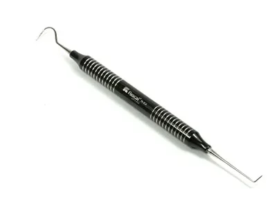 R-EX instrument designed to ensure proper cord depth and facilitate safe retraction cord removal